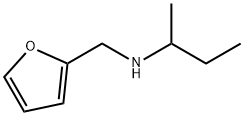 butan-2-yl(furan-2-ylmethyl)amine 化学構造式