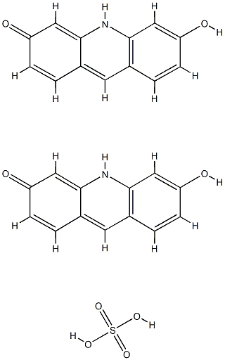 3,6-ACRIDINEDIOL HEMISULFATE Structure