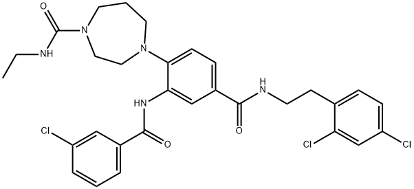 CXCR3 Antagonist 6c Structure