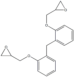 DIGLYCIDYLETHEROFBISPHENOLF 结构式