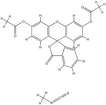 5(6)-FITC DA 结构式