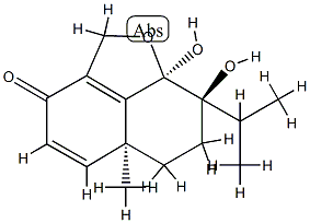 (5aS)-2,5a,6,7,8,8a-Hexahydro-8α,8aβ-dihydroxy-5aβ-methyl-8-(1-methylethyl)-3H-naphtho[1,8-bc]furan-3-one|