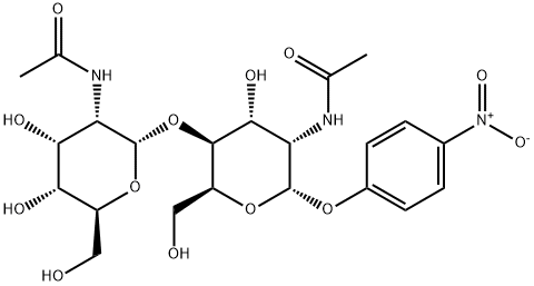 GalNAc beta(1-4)GlcNAc-beta-pNP Structure