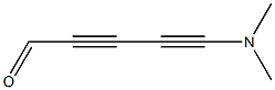 2,4-Pentadiynal,5-(dimethylamino)-(9CI),87293-23-0,结构式