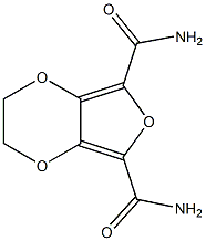 Furo[3,4]-p-dioxin-5,7-dicarboxamide,  2,3-dihydro-  (4CI),873380-05-3,结构式