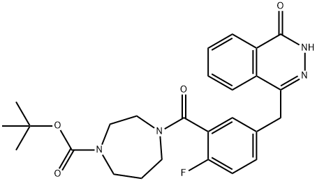 N-tert-ButyloxycarbonylaMino KU-0058948,874116-49-1,结构式