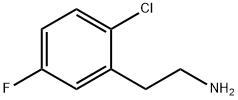 2-(2-chloro-5-fluorophenyl)ethanamine Struktur