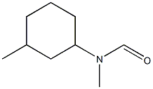 Formamide,  N-methyl-N-3-methylcyclohexyl-  (5CI) Struktur