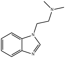 1H-Benzimidazole-1-ethanamine,N,N-dimethyl-(9CI),87482-25-5,结构式