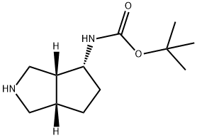 874949-35-6 tert-butyl (3aR,4R,6aS)-octahydrocyclopenta[c]pyrrol-4-ylcarbaMate coMpound with tert-butyl (3aS,4S,6aR)-octahydrocyclopenta[c]pyrrol-4-ylcarbaMate (1:1)