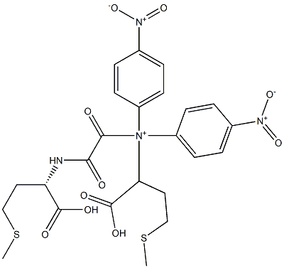 oxalylbis(methionyl-4-nitrophenyl ester),87498-79-1,结构式