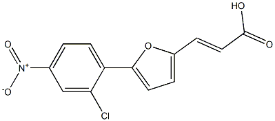 874999-50-5 (E)-3-(5-(2-chloro-4-nitrophenyl)furan-2-yl)acrylic acid