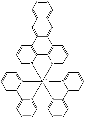 bis(2,2'-bipyridyl)(dipyrido(3,2-alpha-2',3'-c)phenazine)ruthenium (II)|bis(2,2'-bipyridyl)(dipyrido(3,2-alpha-2',3'-c)phenazine)ruthenium (II)