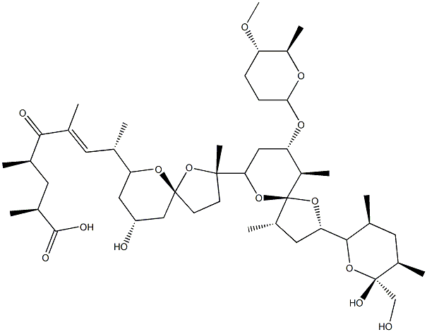 10-Demethyldianemycin 结构式