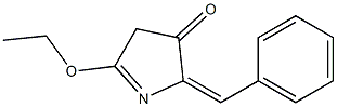 3H-Pyrrol-3-one,5-ethoxy-2,4-dihydro-2-(phenylmethylene)-(9CI) Struktur