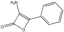 Cinnamic  acid,  -alpha--amino--bta--hydroxy-,  lactone  (3CI) Struktur