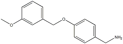 {4-[(3-methoxyphenyl)methoxy]phenyl}methanamine|