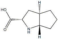 Cyclopenta[b]pyrrole-2-carboxylic acid, octahydro-, (2-alpha-,3a-alpha-,6a-ba-)- (9CI) Structure