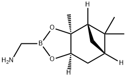 (3AS,4S,6S,7AR)-六氢-3A,5,5-三甲基-4,6-甲桥-1,3,2-苯并二氧硼烷-2-甲胺, 877371-68-1, 结构式