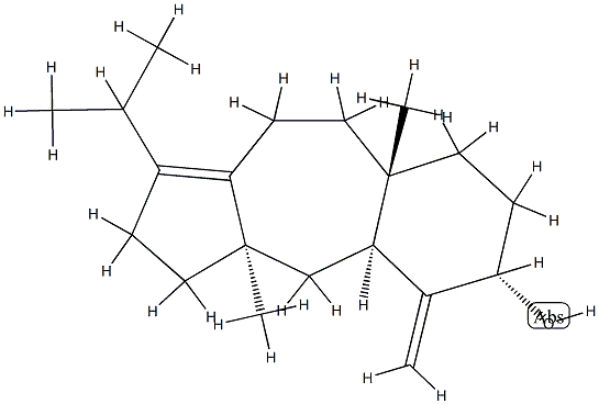 (3aR,4aβ)-2,3,3a,4,4a,5,6,7,8,8a,9,10-Dodecahydro-3aβ,8aα-dimethyl-5-methylene-1-isopropylbenz[f]azulen-6β-ol|