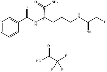 F-Amidine (trifluoroacetate salt),877617-46-4,结构式