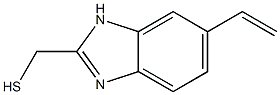 1H-Benzimidazole-2-methanethiol,5-ethenyl-(9CI) 结构式