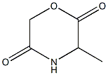 3-甲基吗啉-2,5-二酮,87823-49-2,结构式