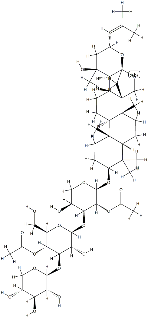 Colubrinoside Structure