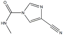 1H-Imidazole-1-carboxamide,4-cyano-N-methyl-(9CI) 结构式