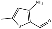 2-Thiophenecarboxaldehyde,3-amino-5-methyl-(9CI),878996-04-4,结构式