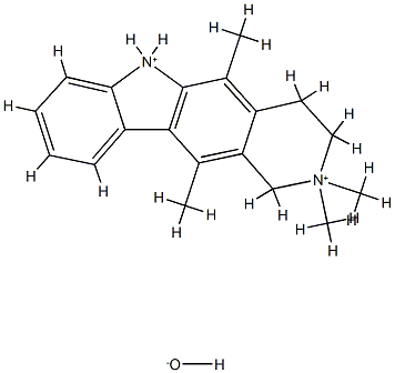 N,N-dimethyltetrahydroellipticine,87988-85-0,结构式