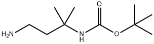 3-N-Boc-3-methylbutane-1,3-diamine Struktur