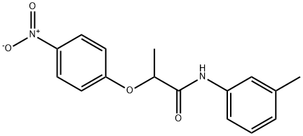 880575-94-0 N-(3-methylphenyl)-2-(4-nitrophenoxy)propanamide