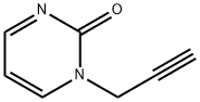 2(1H)-Pyrimidinone,1-(2-propynyl)-(9CI) Struktur