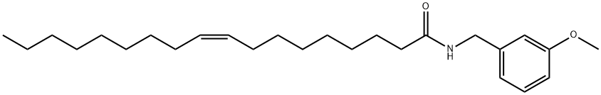 N-ベンジルオレアミド 化学構造式