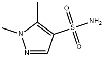 1H-Pyrazole-4-sulfonamide,1,5-dimethyl-(9CI) Struktur