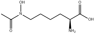 N(6)-acetyl-N(6)-hydroxylysine 结构式