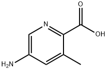 lithium 5-amino-3-methylpicolinate Structure
