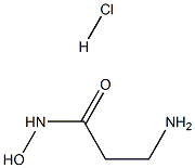 3-氨基-N-羟基丙酰胺盐酸盐 结构式