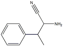 Benzenepropanenitrile,  -alpha--amino--bta--methyl- 化学構造式