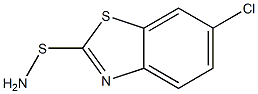 2-Benzothiazolesulfenamide,6-chloro-(9CI),88946-22-9,结构式