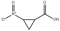 Cyclopropanecarboxylic acid, 2-nitro- (6CI,7CI) 化学構造式