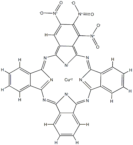 [trinitro-29H,31H-phthalocyaninato(2-)-N29,N30,N31,N32]copper|