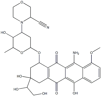 89164-81-8 beta-3'-Deamino-3'-(3-cyano-4-morpholinyl)-12-imino-13-dihydroadriamycin