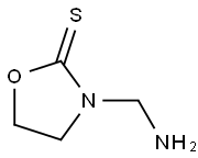 2-Oxazolidinethione,3-(aminomethyl)-(7CI) Structure