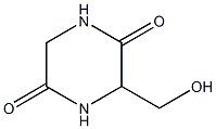 2,5-Piperazinedione, 3-(hydroxymethyl)- (6CI,7CI,9CI)|