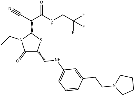 化合物 ZK-THIAZOLIDINONE,891849-87-9,结构式