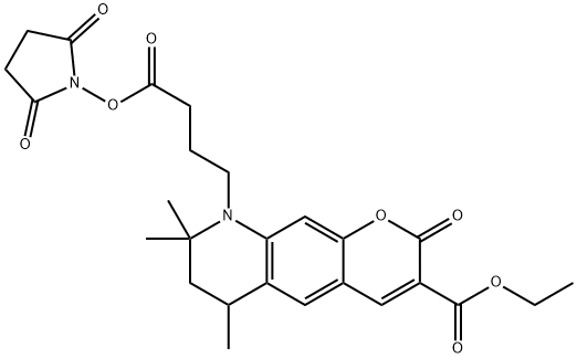 ATTO 425-NHS ESTER Structure