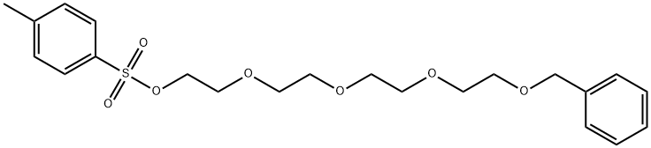 Tosylate of  Tetraethylene glycol  monobenzyl ether Struktur