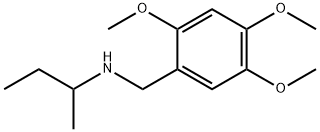 butan-2-yl[(2,4,5-trimethoxyphenyl)methyl]amine 结构式
